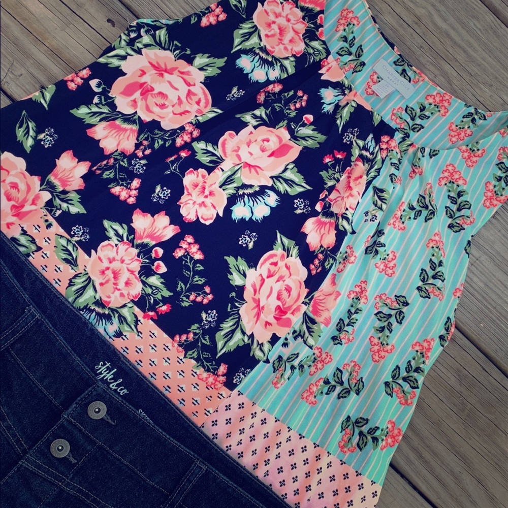 Charter Club Rose Top